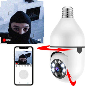 Light Bulb Security Camera - Keilini Surveillance Camera