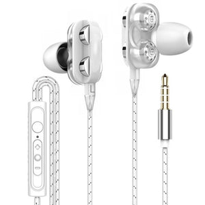 Dual Drive Stereo Wired Earphone