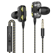 Load image into Gallery viewer, Dual Drive Stereo Wired Earphone