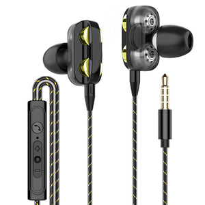 Dual Drive Stereo Wired Earphone